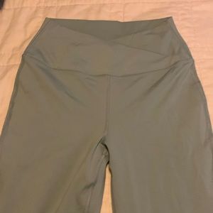 Flared leggings size medium mint green